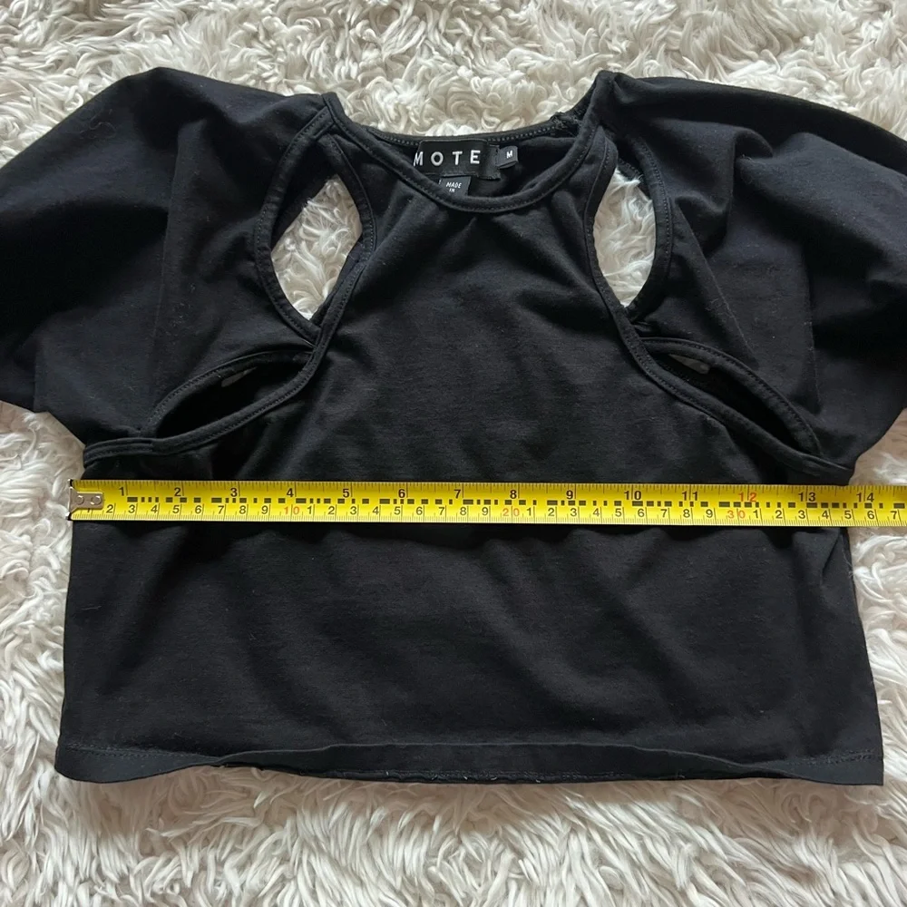 Motel Rocks Cajsa Long Sleeve Black - Picture 4 of 6